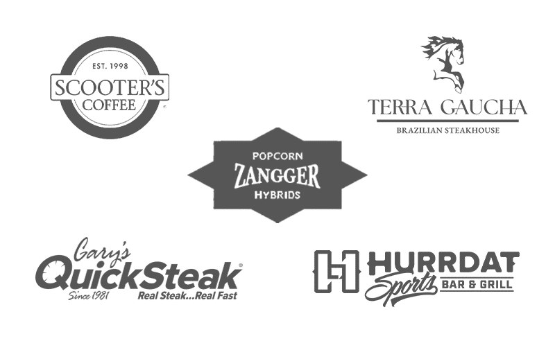 Food industry client logos